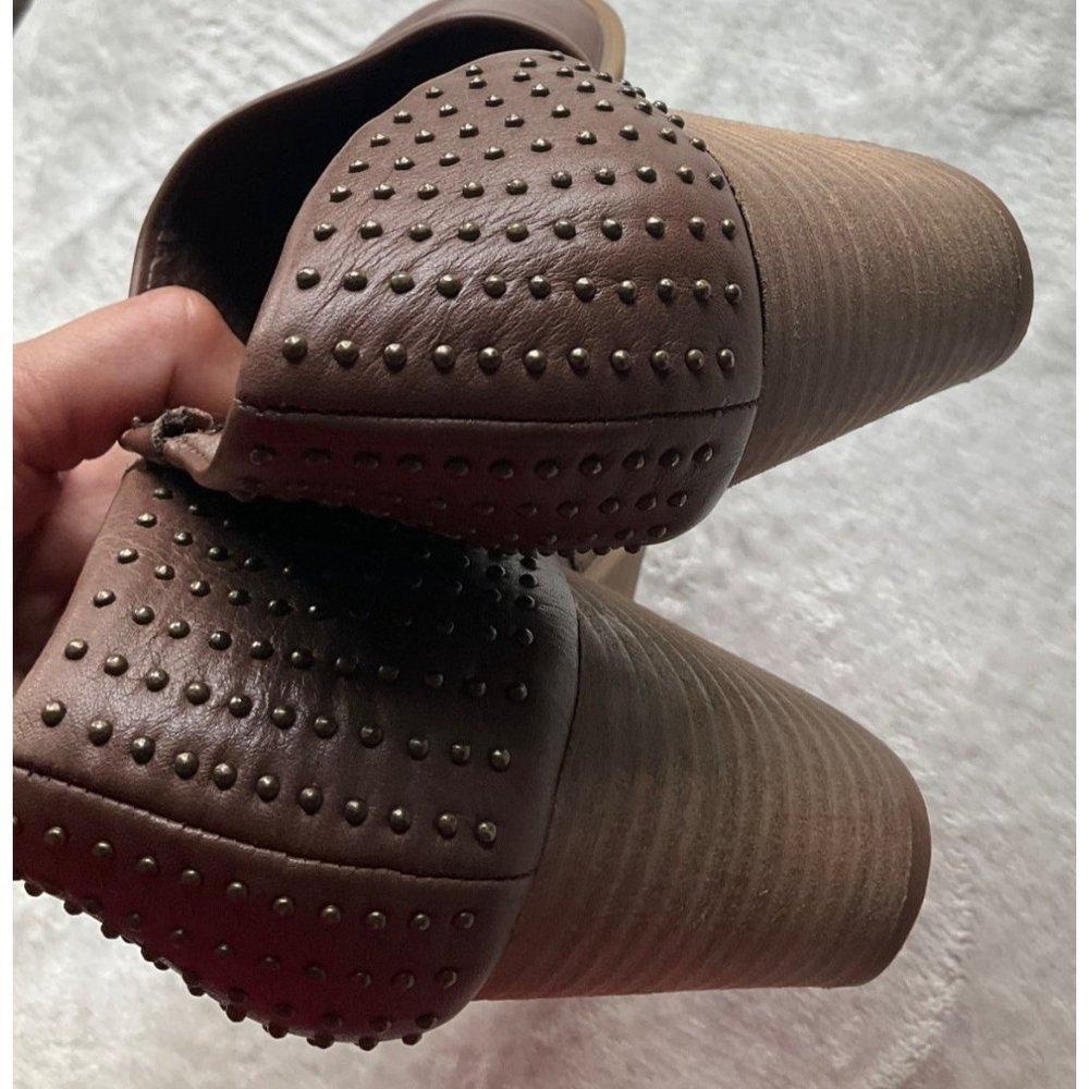 Sole Bound by baretraps Keelin leather open side ankle booties size 7 - Picture 4 of 11